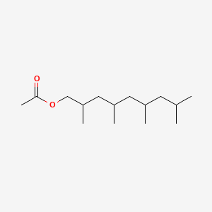 1-Nonanol, 2,4,6,8-tetramethyl-, acetate