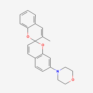 4-(3'-Methyl-2,2'-spirobi[2H-1-benzopyran]-7-YL)morpholine