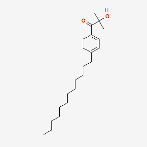 1-(4-Dodecylphenyl)-2-hydroxy-2-methylpropan-1-one