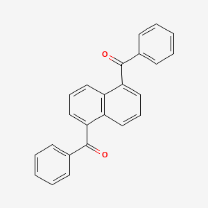 molecular formula C24H16O2 B1617067 1,5-Dibenzoylnaphthalene CAS No. 83-80-7