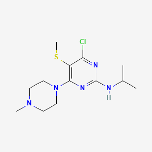 molecular formula C13H22ClN5S B1617069 Iprozilamine CAS No. 55477-19-5