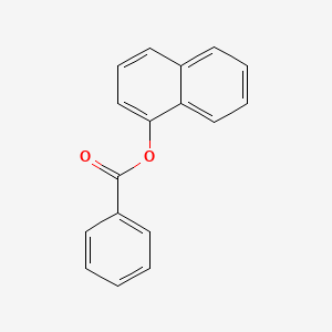 molecular formula C17H12O2 B1617071 1-Naphthyl benzoate CAS No. 607-55-6