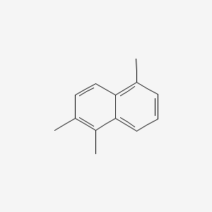 molecular formula C13H14 B1617073 1,2,5-Trimethylnaphthalene CAS No. 641-91-8