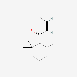 molecular formula C13H20O B1617075 (Z)-1-(2,6,6-Trimethyl-2-cyclohexen-1-yl)-2-buten-1-one CAS No. 23726-94-5
