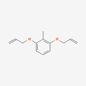 molecular formula C13H16O2 B1617080 2-Methyl-1,3-bis(prop-2-en-1-yloxy)benzene CAS No. 22304-78-5