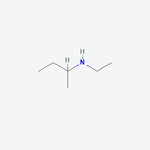 molecular formula C6H15N B1617094 2-Butanamine, N-ethyl- CAS No. 21035-44-9