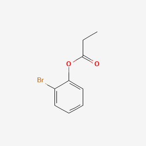 molecular formula C9H9BrO2 B1617096 o-Bromophenyl propionate CAS No. 23600-76-2