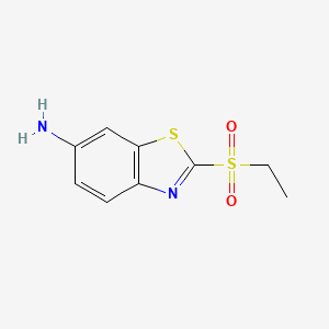 B1617109 2-(Ethylsulphonyl)benzothiazol-6-amine CAS No. 55919-37-4