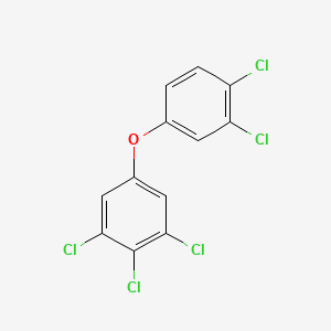 molecular formula C12H5Cl5O B1617111 3,3',4,4',5-Pentachlorodiphenyl ether CAS No. 94339-59-0
