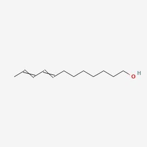molecular formula C12H22O B1617113 8,10-Dodecadienol CAS No. 57002-06-9
