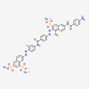 molecular formula C41H28N7Na3O12S3 B1617122 Diazanil Orange RR CAS No. 6104-56-9