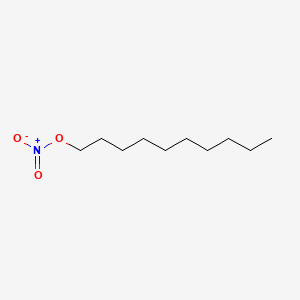 molecular formula C10H21NO3 B1617123 Decyl nitrate CAS No. 2050-78-4