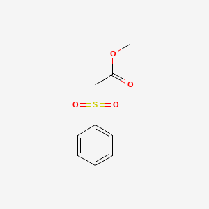 molecular formula C11H14O4S B1617128 Acetic acid, (p-tolylsulfonyl)-, ethyl ester CAS No. 2850-19-3