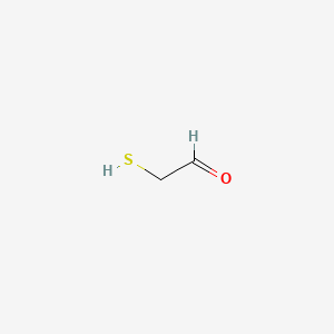 molecular formula C2H4OS B1617137 Mercaptoacetaldehyde CAS No. 4124-63-4