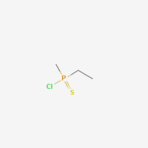 molecular formula C3H8ClPS B1617138 Ethylmethylthiophosphinic chloride CAS No. 4652-19-1