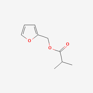 molecular formula C9H12O3 B1617146 Furfuryl isobutyrate CAS No. 6270-55-9