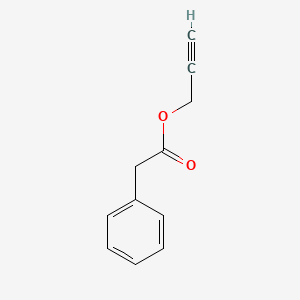 molecular formula C11H10O2 B1617156 Benzeneacetic acid, 2-propynyl ester CAS No. 72928-39-3