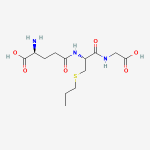 B1617174 S-(Propyl)glutathione CAS No. 24425-53-4