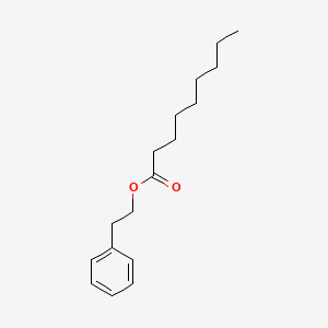molecular formula C17H26O2 B1617185 Phenethyl nonanoate CAS No. 57943-67-6