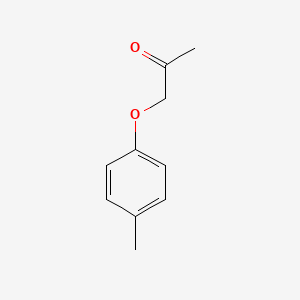 molecular formula C10H12O2 B1617192 2-Propanone, 1-(4-methylphenoxy)- CAS No. 6698-70-0