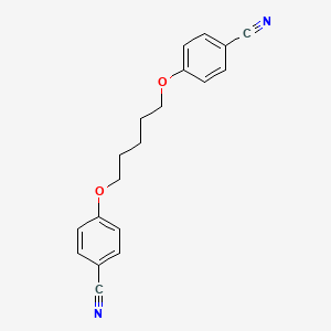 molecular formula C19H18N2O2 B1617195 4,4'-Pentamethylenedioxydibenzonitrile CAS No. 7467-71-2