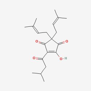 molecular formula C20H28O4 B1617202 Hulupone CAS No. 468-62-2