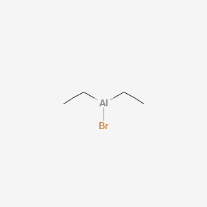 molecular formula C4H10AlB B1617206 Aluminum, bromodiethyl- CAS No. 760-19-0