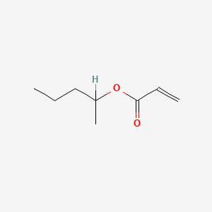 molecular formula C8H14O2 B1617211 1-Methylbutyl acrylate CAS No. 51575-80-5