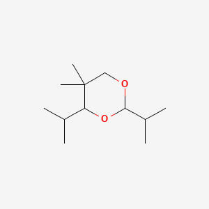 molecular formula C12H24O2 B1617223 2,4-Diisopropyl-5,5-dimethyl-1,3-dioxane CAS No. 3494-76-6