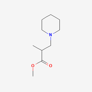 molecular formula C10H19NO2 B1617224 2-甲基-3-(哌啶-1-基)丙酸甲酯 CAS No. 4151-04-6