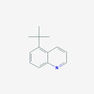 molecular formula C13H15N B1617230 5-Tert-butylquinoline CAS No. 61702-91-8