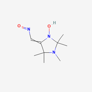B1617254 1-Hydroxy-2,2,3,4,4-pentamethyl-5-(nitrosomethylidene)imidazolidine CAS No. 70183-45-8