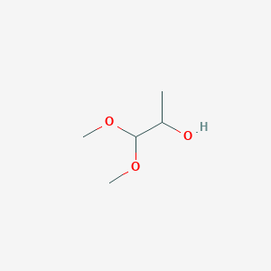 molecular formula C5H12O3 B1617257 1,1-二甲氧基-2-丙醇 CAS No. 42919-42-6