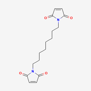 molecular formula C16H20N2O4 B1617267 1H-Pyrrole-2,5-dione, 1,1'-(1,8-octanediyl)bis- CAS No. 28537-73-7