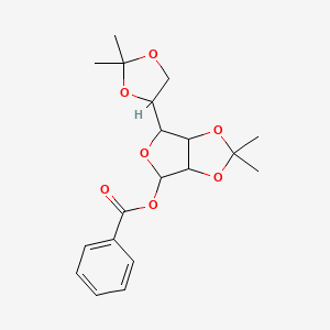 B1617270 1-O-Benzoyl-2,3:5,6-di-O-isopropylidene-D-talofuranose CAS No. 403604-98-8