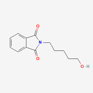 molecular formula C13H15NO3 B1617284 2-(5-Hydroxypentyl)isoindoline-1,3-dione CAS No. 63273-48-3