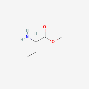 molecular formula C5H11NO2 B1617289 甲基2-氨基丁酸酯 CAS No. 2483-62-7