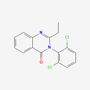 B1617315 Cloroqualone CAS No. 25509-07-3