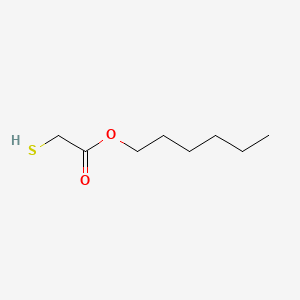 molecular formula C8H16O2S B1617347 Hexyl mercaptoacetate CAS No. 20292-01-7