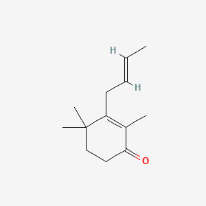 (E)-3-(2-Butenyl)-2,4,4-trimethylcyclohex-2-en-1-one