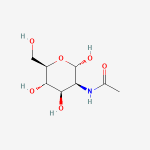 molecular formula C8H15NO6 B1617354 2-(乙酰氨基)-2-脱氧-α-D-甘露糖吡喃糖 CAS No. 14131-64-7