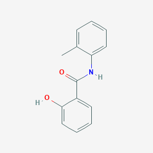 B1617363 2-hydroxy-N-(2-methylphenyl)benzamide CAS No. 7133-56-4