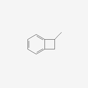 molecular formula C9H10 B1617378 7-甲基双环[4.2.0]辛-1,3,5-三烯 CAS No. 55337-80-9