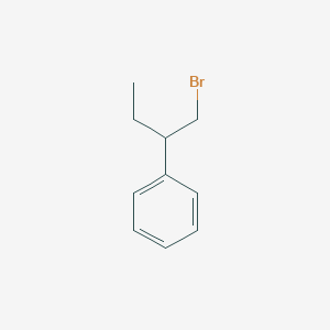 B1617380 [1-(Bromomethyl)propyl]benzene CAS No. 34599-51-4