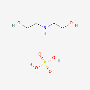 molecular formula C4H13NO6S B1617391 Diethanolamine bisulfate CAS No. 59219-56-6