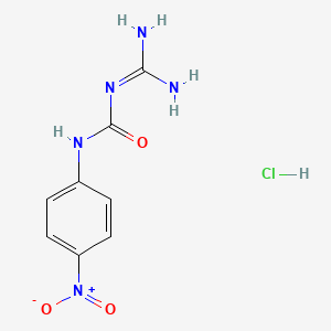 molecular formula C8H10ClN5O3 B1617411 硝基胍 CAS No. 51-58-1