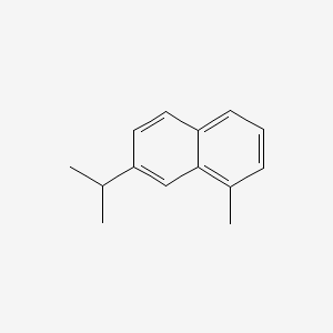 molecular formula C14H16 B1617412 1-Methyl-7-isopropylnaphthalene CAS No. 490-65-3