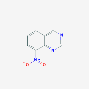 molecular formula C8H5N3O2 B1617419 8-Nitroquinazoline CAS No. 7557-05-3