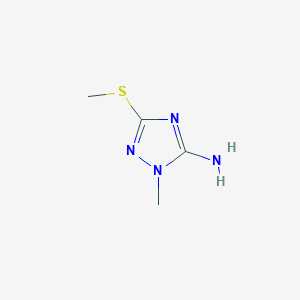 1-methyl-3-(methylthio)-1H-1,2,4-triazol-5-amine