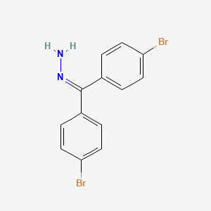 Bis(4-bromophenyl)methylidenehydrazine